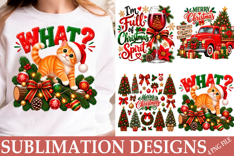 Trending Merry Christmas Shirt Sublimation Png example image 1