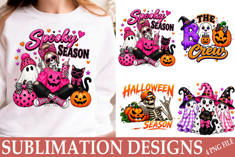 Trending Halloween PNG Halloween Shirt Sublimation Png example image 1