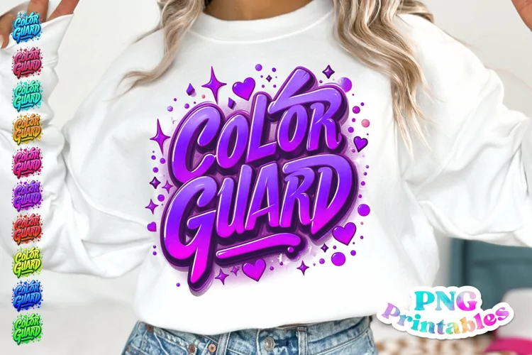 Color Guard Airbrushed PNG