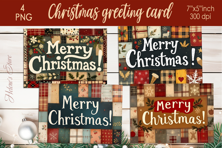 Christmas Card Templates Image 5