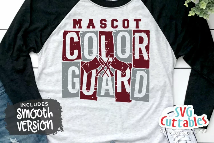 Color Guard SVG | Color Guard Template 0020