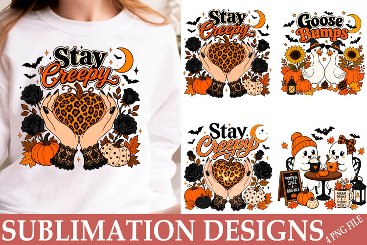 Trending Halloween PNG Halloween Shirt Sublimation Png example image 1