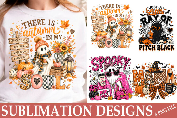 Trending Halloween PNG Halloween Shirt Sublimation Png example image 1