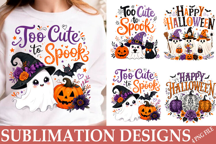 Trending Halloween PNG Halloween Shirt Sublimation Png example image 1
