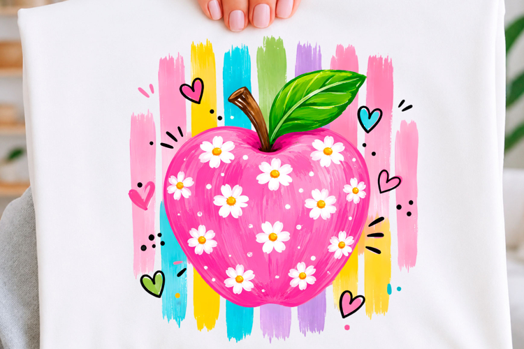 Apple Teacher Clipart Image 17