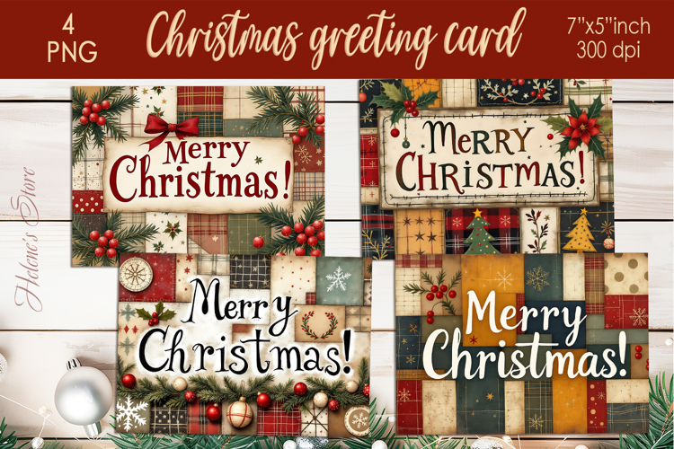 Christmas Card Templates Image 4