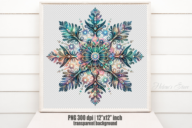 Snowflake Transparent Background Image 10