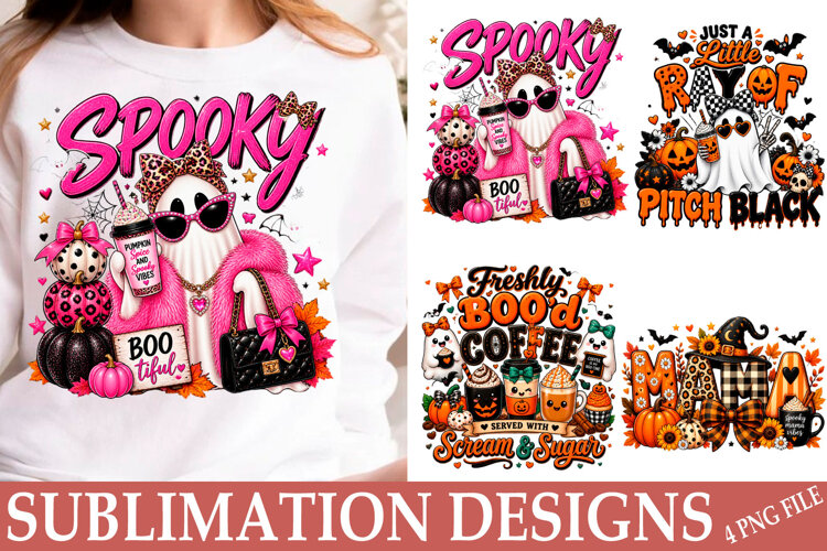 Trending Halloween PNG Halloween Shirt Sublimation Png example image 1