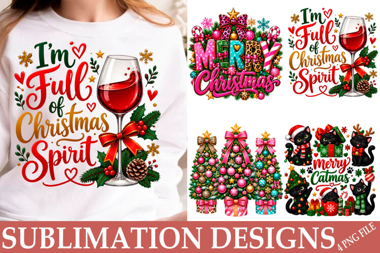 Trending Merry Christmas Shirt Sublimation Png example image 1