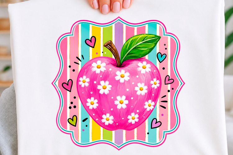 Apple Teacher Clipart Image 16