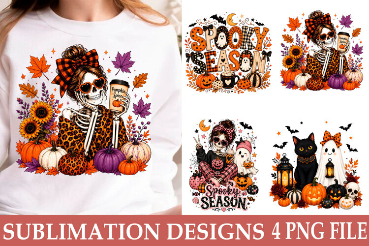 Trending Halloween PNG Halloween Shirt example image 1