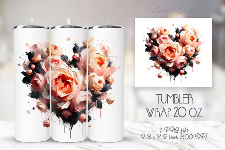 20 Oz Sublimation Tumbler Wrap Image 20