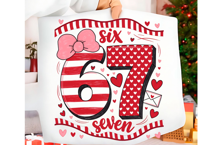 Valentine 67 Six Seven PNG Coquette