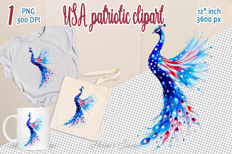 Patriotic Sublimation Design