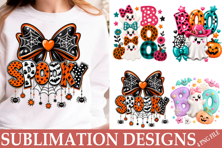 Trending Halloween PNG Halloween Shirt Sublimation Png example image 1