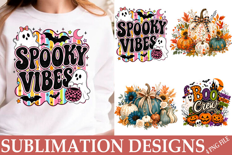 Trending Halloween PNG Halloween Shirt Sublimation Png example image 1