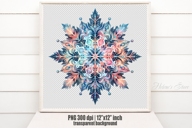 Snowflake Transparent Background Image 9