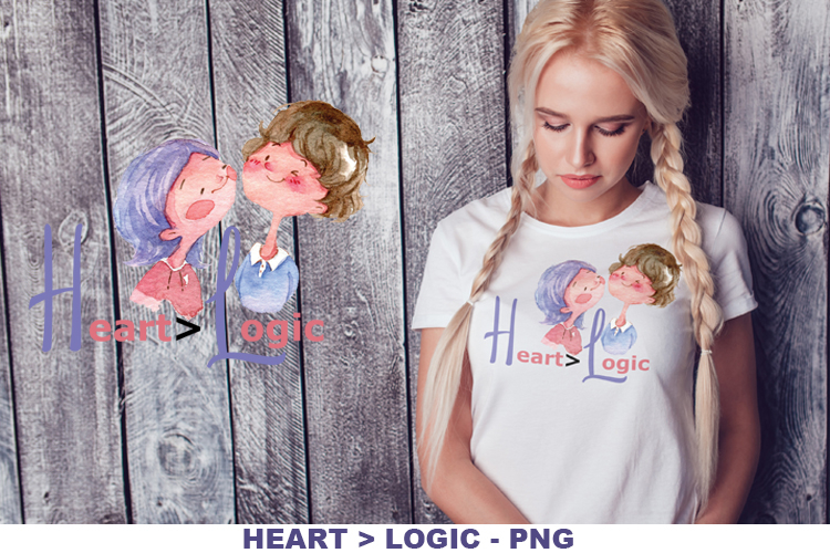 Sublimation Design: Heart Logic