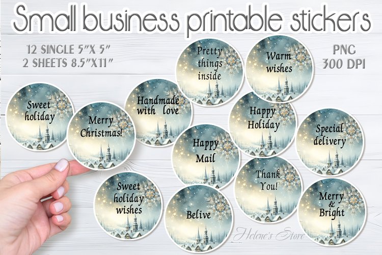 Christmas Stickers Image 20
