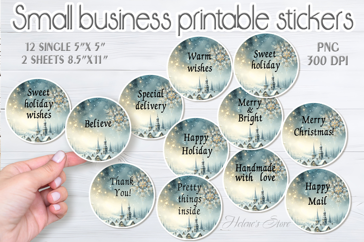 Christmas Stickers Image 20