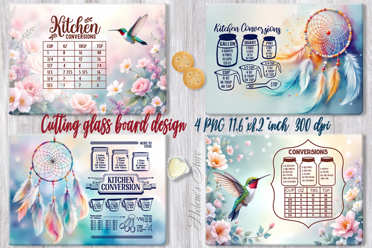 Hummingbird cutting board sublimation | Kitchen conversion