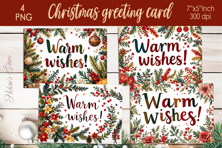 Christmas Card Templates Image 2