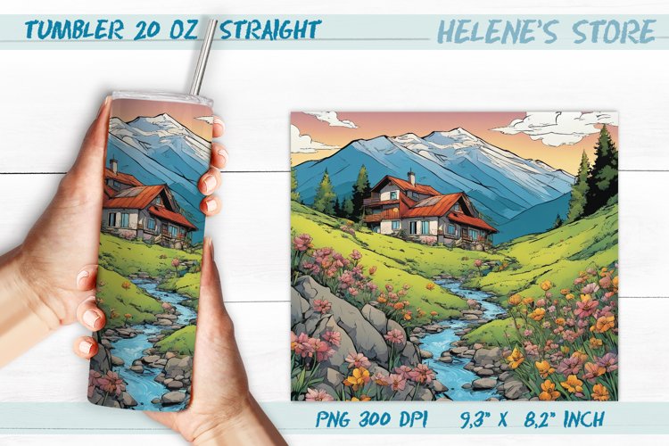 Mountains Clipart Image 24