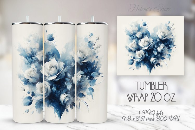 20 Oz Sublimation Tumbler Wrap Image 18