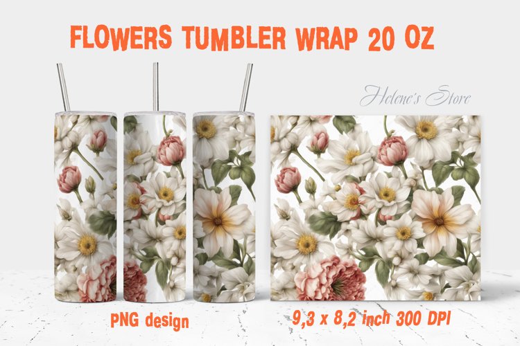 20 Oz Sublimation Tumbler Wrap Image 23