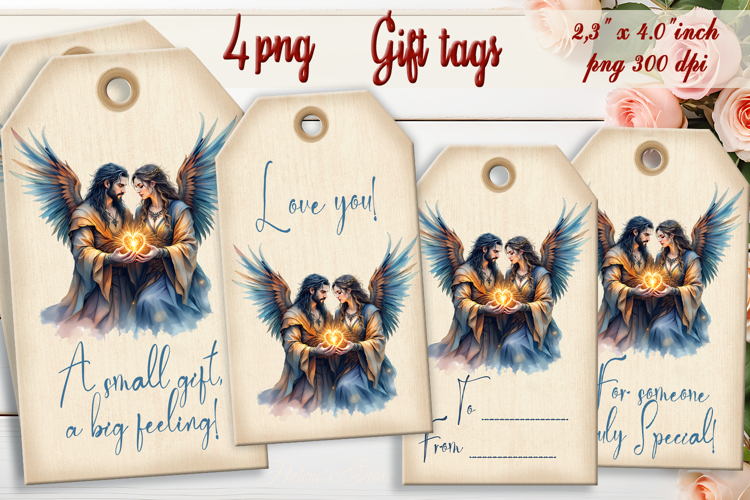 Valentines day Gift Tags|Valentine fatasy labels|Fairy label