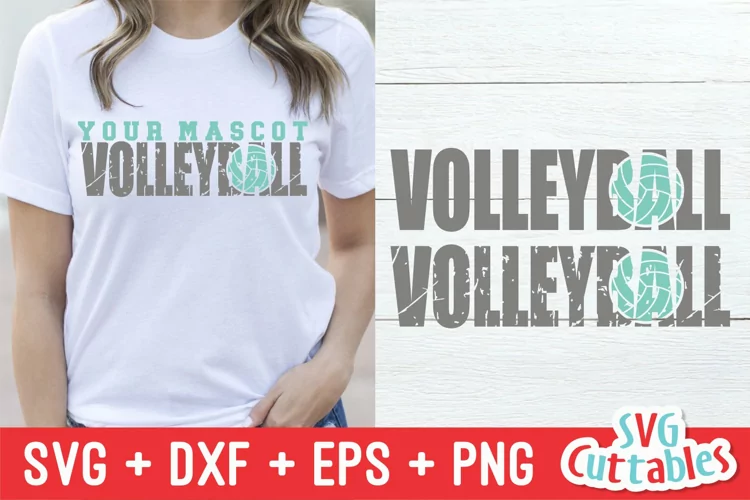 Volleyball SVG | Grunge Volleyball | Shirt Design