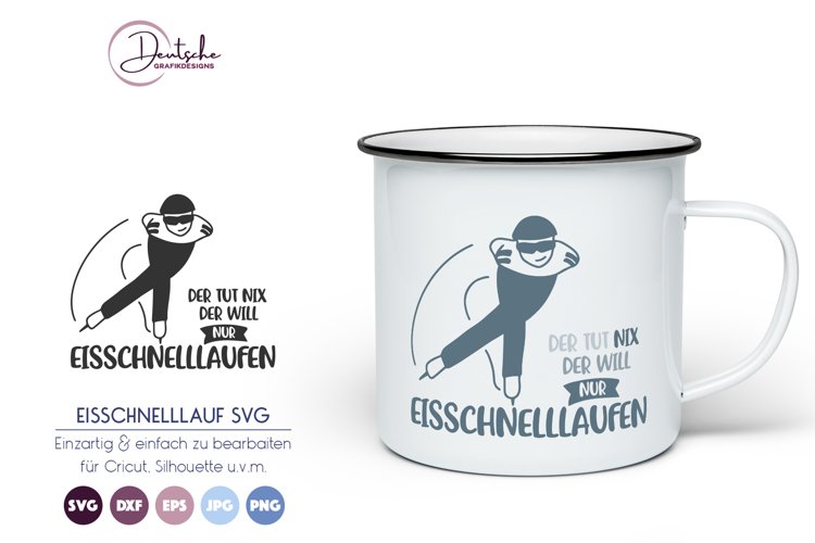 Eisschnelllauf SVG example image 1