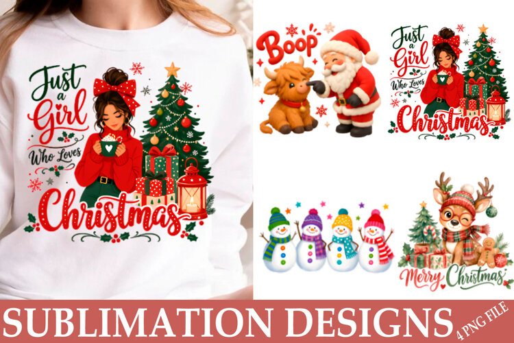 Trending Merry Christmas Shirt Sublimation Png example image 1