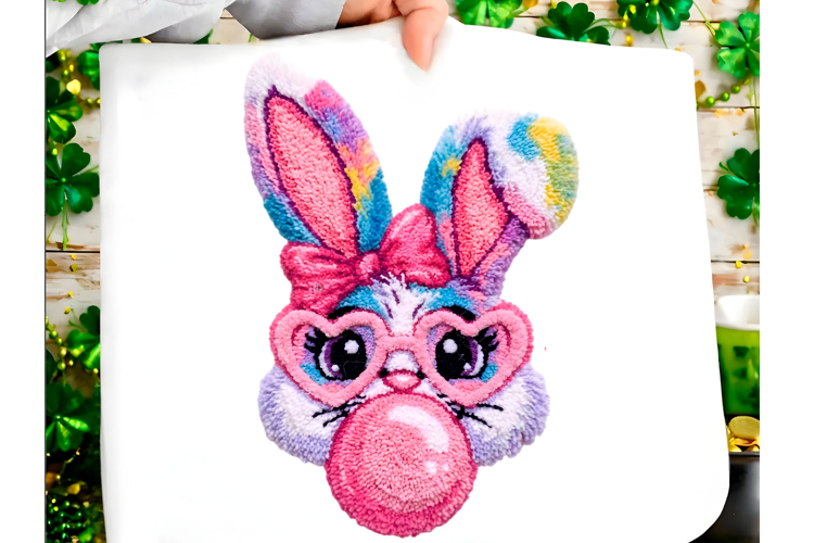 Faux Yarn Easter Bunny Png Easter Png