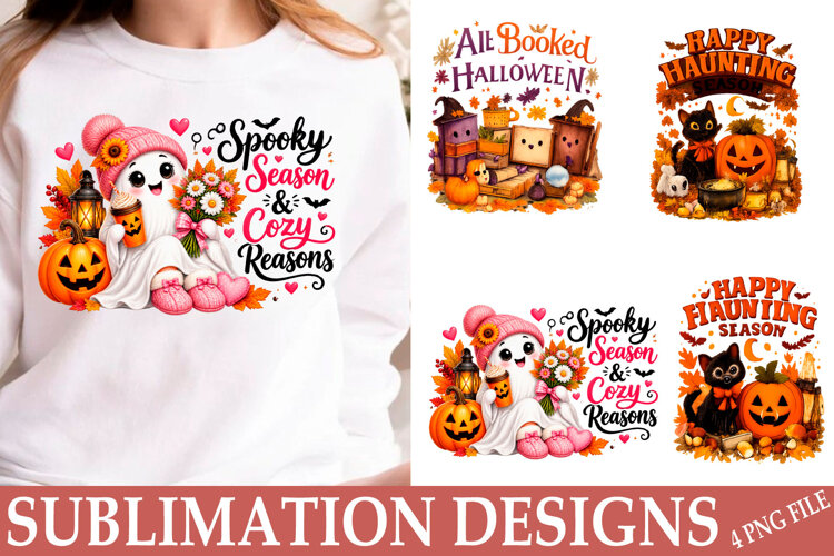 Trending Halloween PNG Halloween Shirt Sublimation Png example image 1