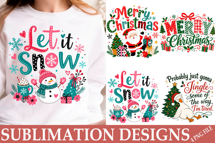 Trending Merry Christmas Shirt Sublimation Png example image 1