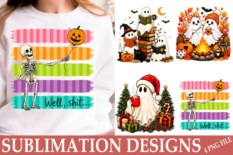 Trending Halloween PNG Halloween Shirt Sublimation Png example image 1