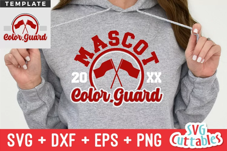 Color Guard SVG | Color Guard Template 008