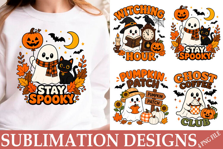 Trending Halloween PNG Halloween Shirt Sublimation Png example image 1
