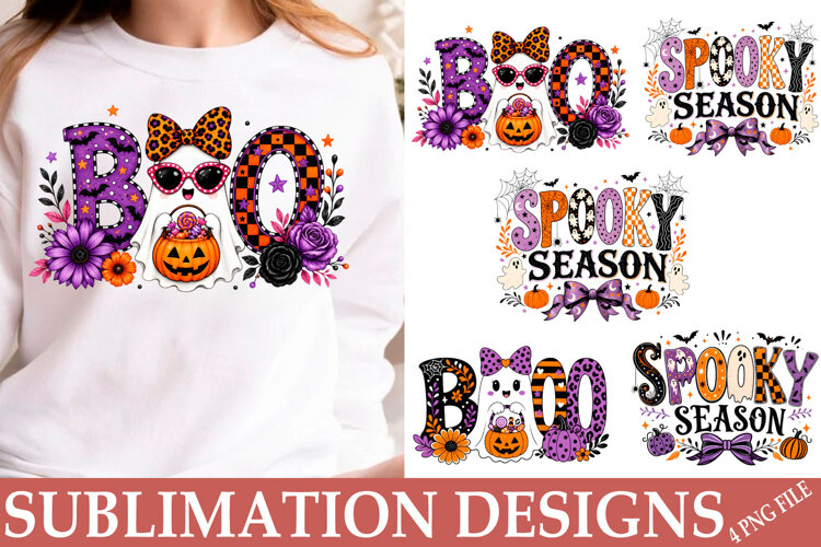 Trending Halloween PNG Halloween Shirt Sublimation Png example image 1
