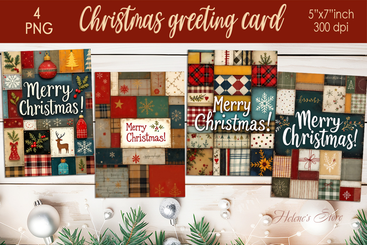 Christmas Card Templates Image 7