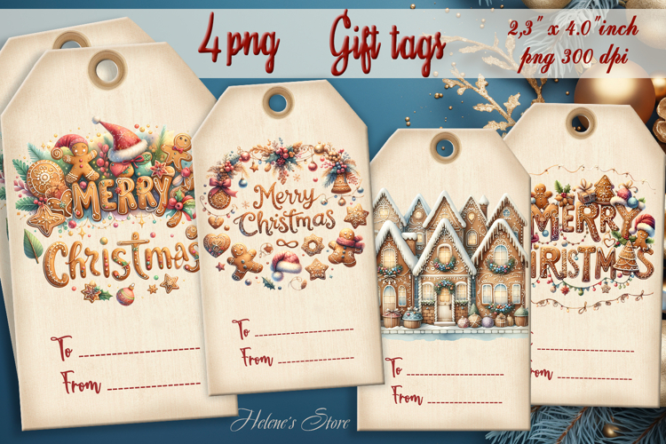 Christmas Gift Tags| Christmas labels| Christmas label tag