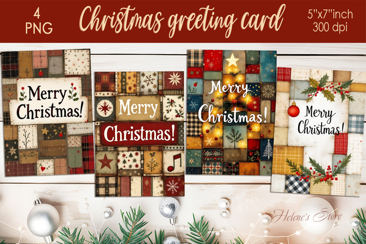 Christmas Card Templates Image 6