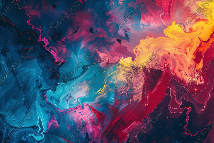 Dye Painting Background Wallpaper example image 1
