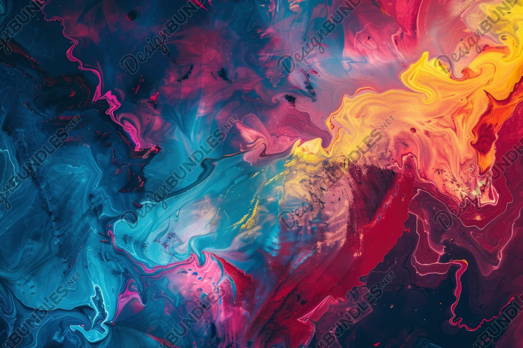 Dye Painting Background Wallpaper