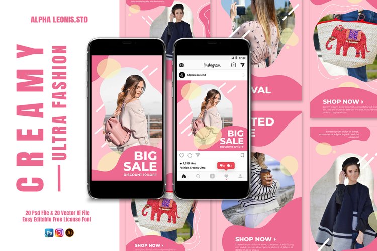 Ultra Fashion Animated Stories Post example image 1