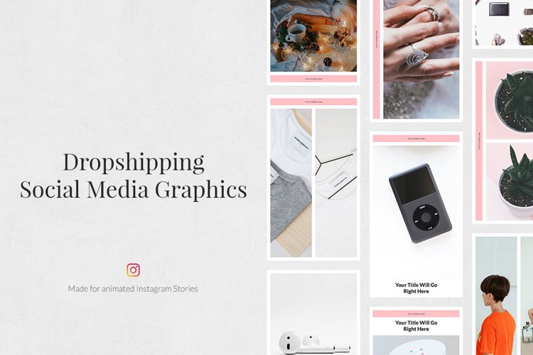 Dropshipping Animated Instagram Stories example image 1