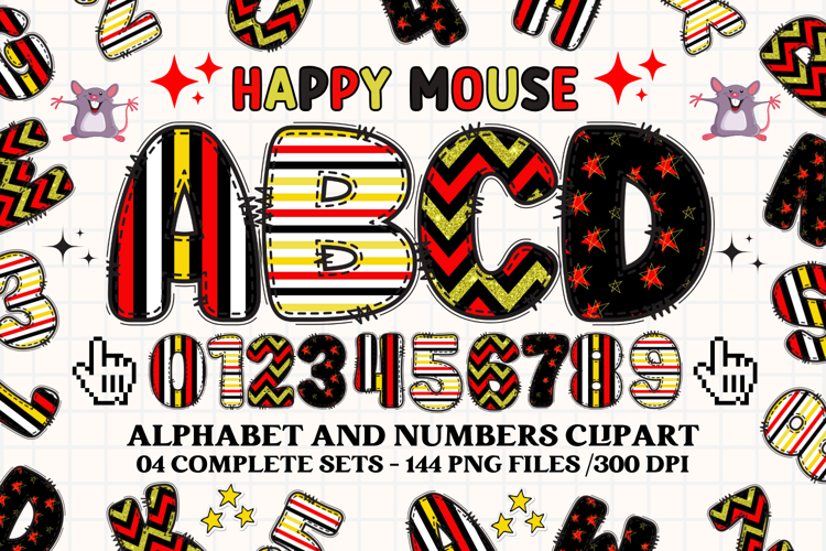 Sublimation Alphabet Image 9