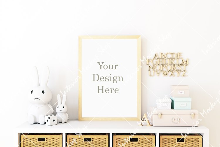 Frame mockup, Poster Mockup, Mockup in interior