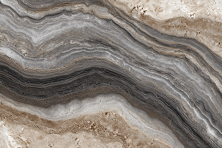 Layered Grey Marble Texture